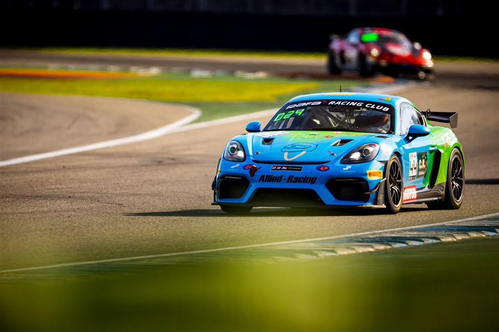 Oskar Kristensen sluttede tæt på podierne på Hockenheim.
(Foto: Allied Racing)